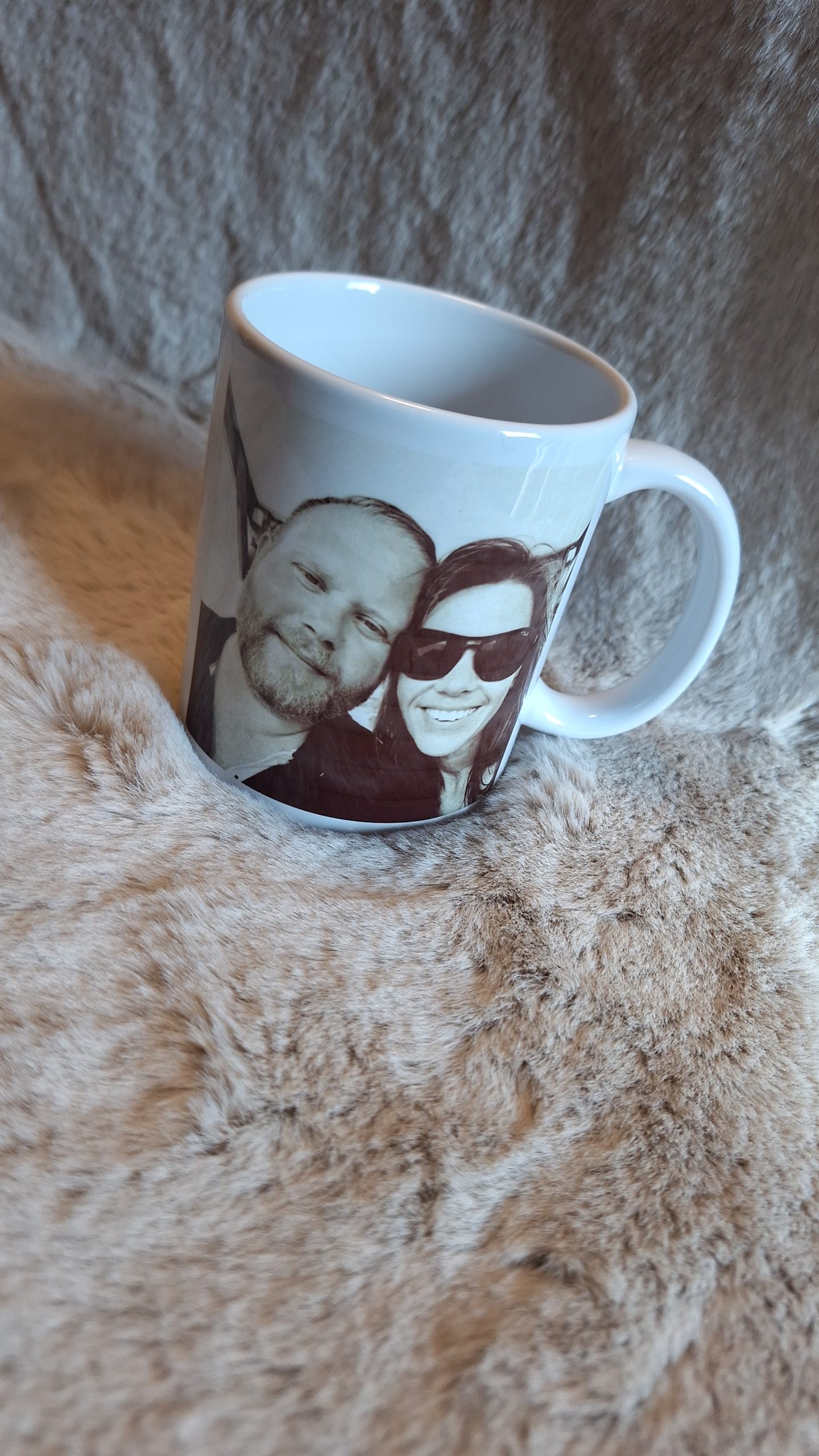 Einzigartiger Brief mit Foto - Tasse – Bild 3