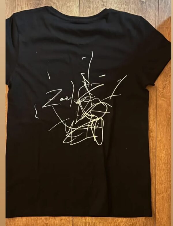 Kinderkunstwerk auf Textil Herren – Bild 4