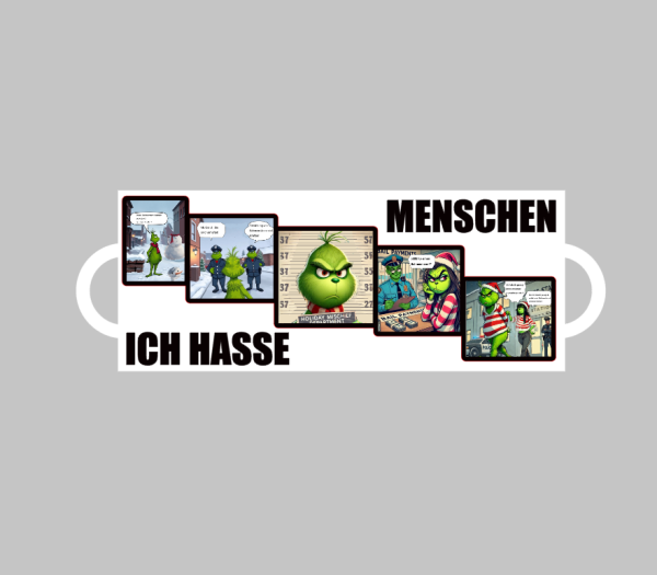 Grinch Comic Tasse LIMITIERT – Bild 2