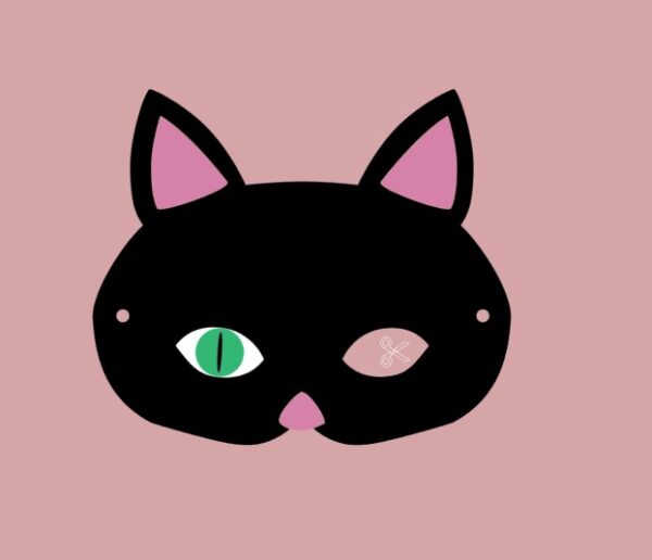 Katzenmaske - Digitaler Download [Digital] – Bild 2