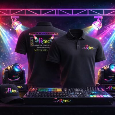 R-Tec Arbeitskleidung/Aufkleber mit Logo Starterset