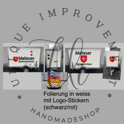 Malteser Folierung Anhänger